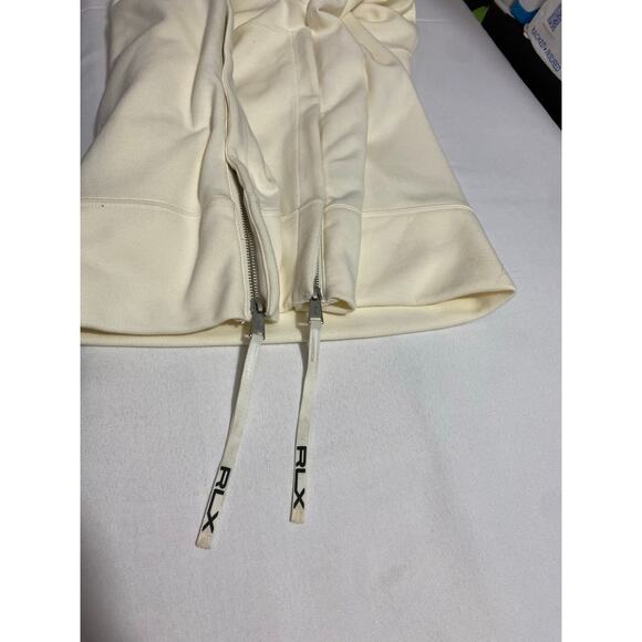 RLX Ralph Lauren Oversized Quarter-Zip Sweatshirt Cream White Size 2XL - Picture 16 of 16